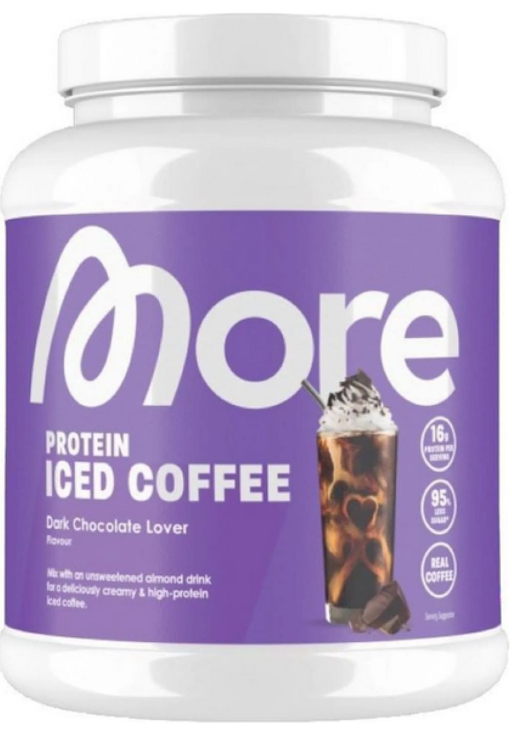 More Nutrition Protein Iced Coffee- 500 g Dark Chocolate Lover
