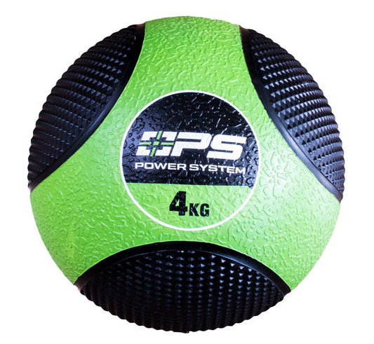 MEDICINE BALL 4 KG Medizinball mit doppelter Textur