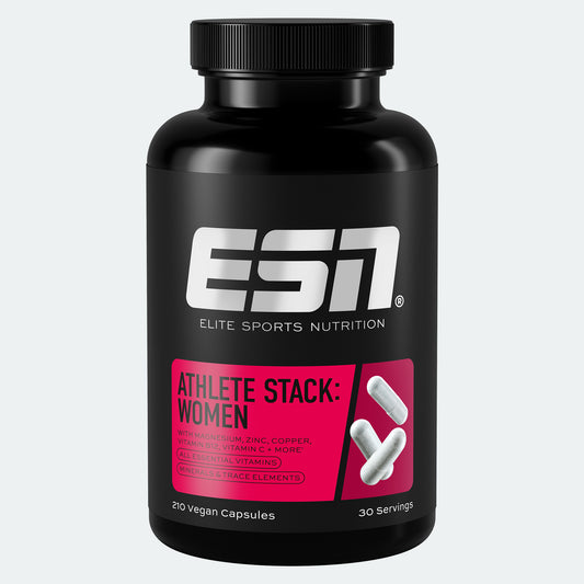 ESN Athlete Stack Women, 210 Kapseln Vitamine & Mineralstoffe Vegan