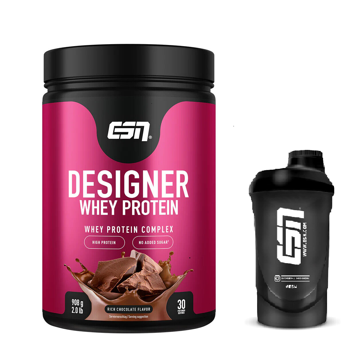 ESN Designer Whey Protein 908g Dose