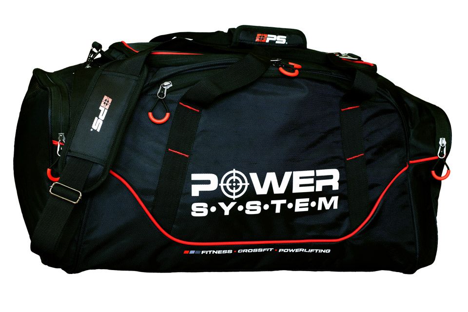 GYM BAG MAGNA-BLACK/RED